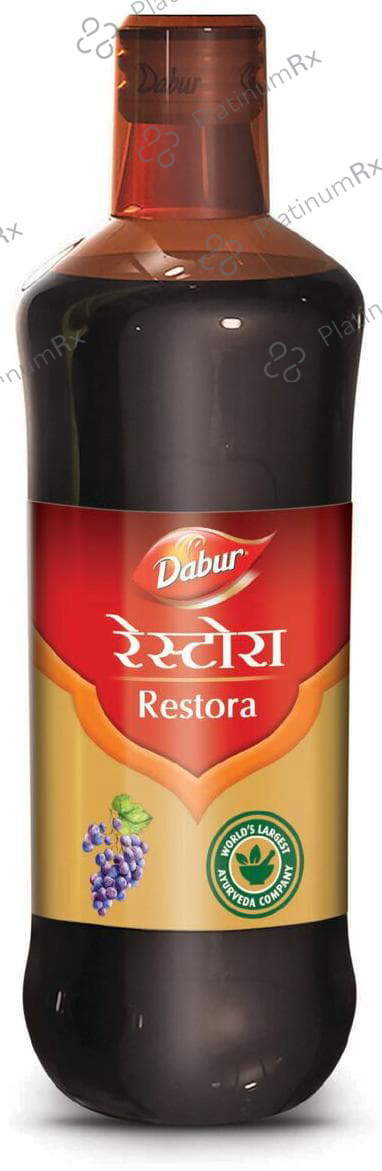 Dabur Restora Syrup - Boosts Appetite - For Weakness & Fatigue - For ...