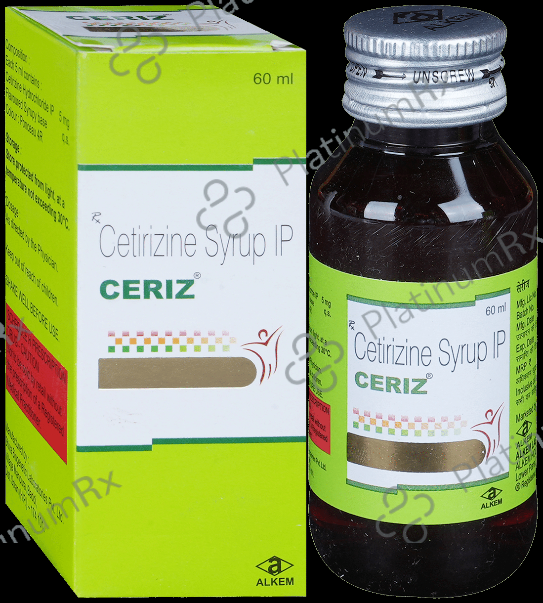 Ceriz 5mg Syrup 60ml | Uses, Price & Dosage