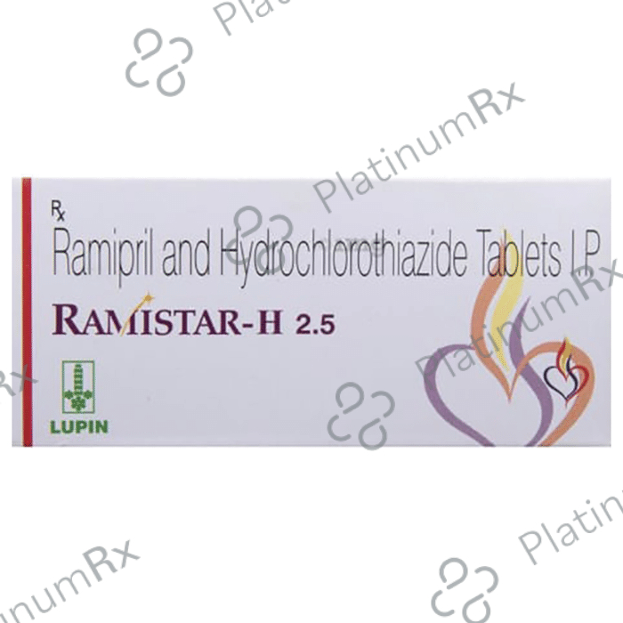 Ramistar Injection Ramistar H 2.5mg Tablet 15s: View Uses, Side Effects, Price and ...