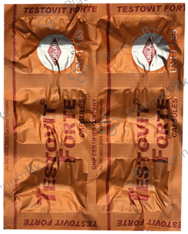 Testovit Testovit Forte Capsule 6 capsules: View Uses, Side Effects, Price and ...
