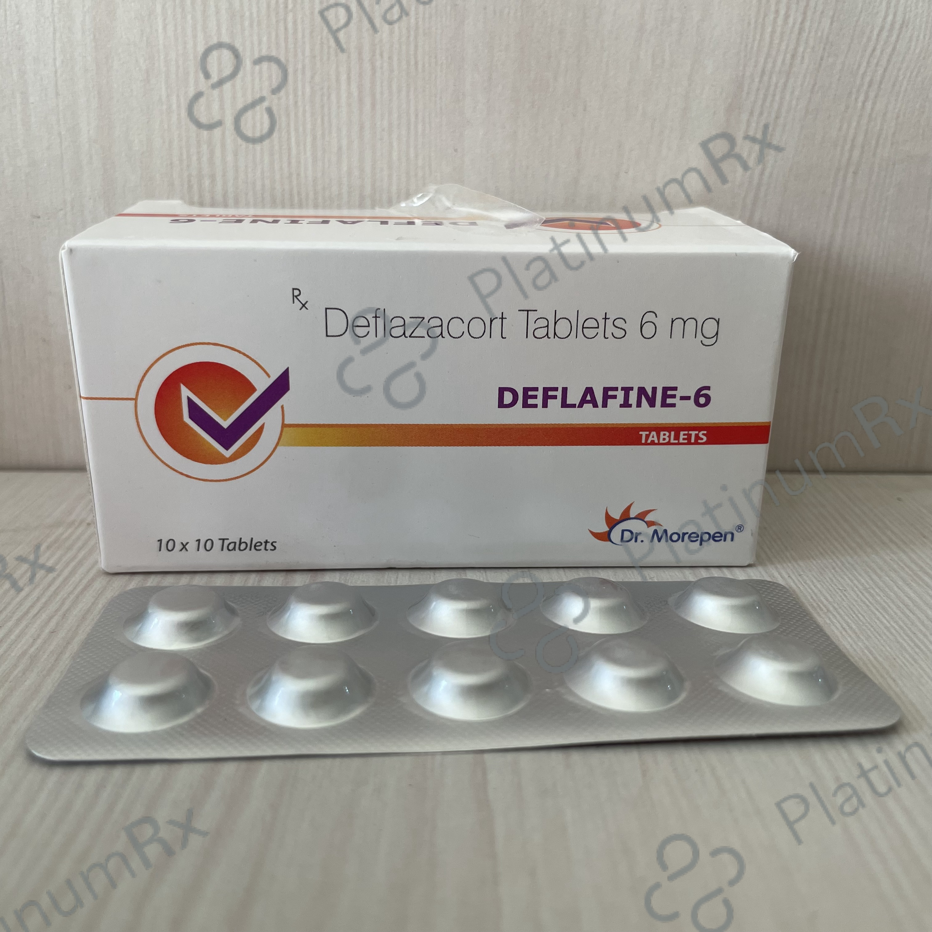 Deflafine 6mg Tablet 10s – Uses, Price, Side Effects | PlatinumRx
