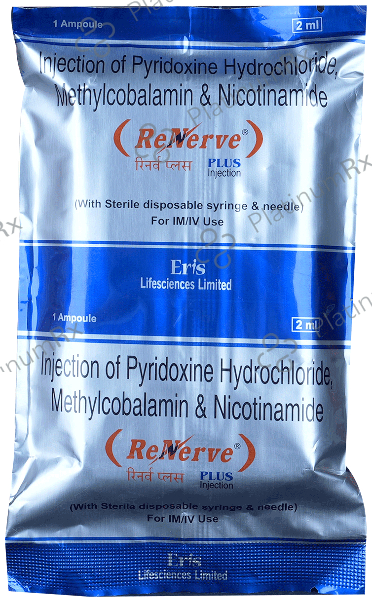 renerve injection b12 PFS 1500mcg Pre Filled Syringe 1ml: View Uses, Side Effects, Price and Substitute Renerve Plus Injection 2ml: View