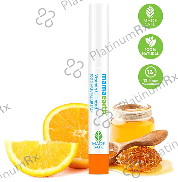 mamaearth vitamin c tinted lip balm 100% Natural for Lip Lightening, With Vitamin C & Honey For 12 Hour Moisturization Vitamin C no harmful chemicals philosophy #NewLaunch, 6 tints, all-natural ingredients,
