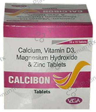 Calcibon Tablet 10s: View Uses, Side Effects, Price and Substitute ...