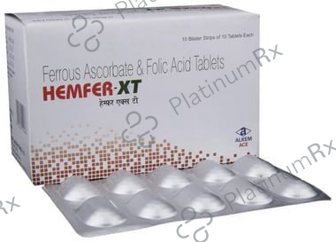 Hemfer XT 100/1.5mg Tablet 10s | Uses, Price & Substitutes