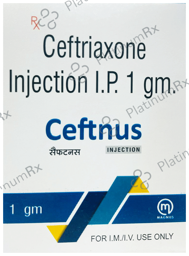 Ceftnus 1gm Injection 1s: View Uses, Side Effects, Price and Substitute ...