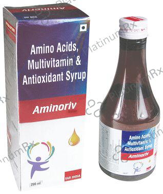 Aminoriv Syrup 200ml – Uses, Price, Side Effects | PlatinumRx