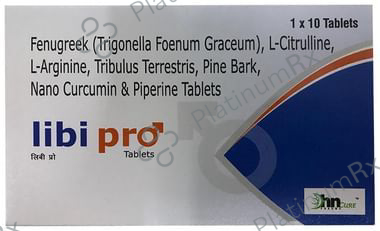 Libi Pro Tablet: View Uses, Side Effects, Price and Substitute | PlatinumRx