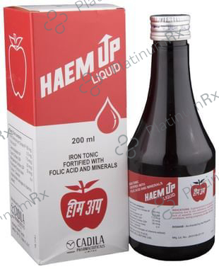 Buy Haem UP Liquid 200ml Online: Uses, Side Effects and Price | PlatinumRx