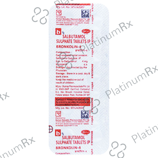 Bronkolin 2mg Syrup 100ml | Uses, Price & Substitutes