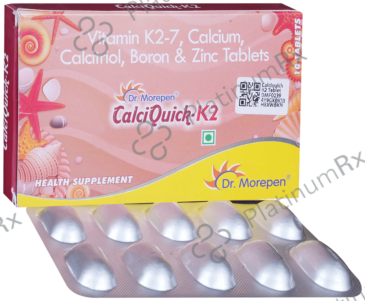 Choquick Tablets Buy Calciquick K2 Tablet 10s Online: Uses, Side Effects and Price ...
