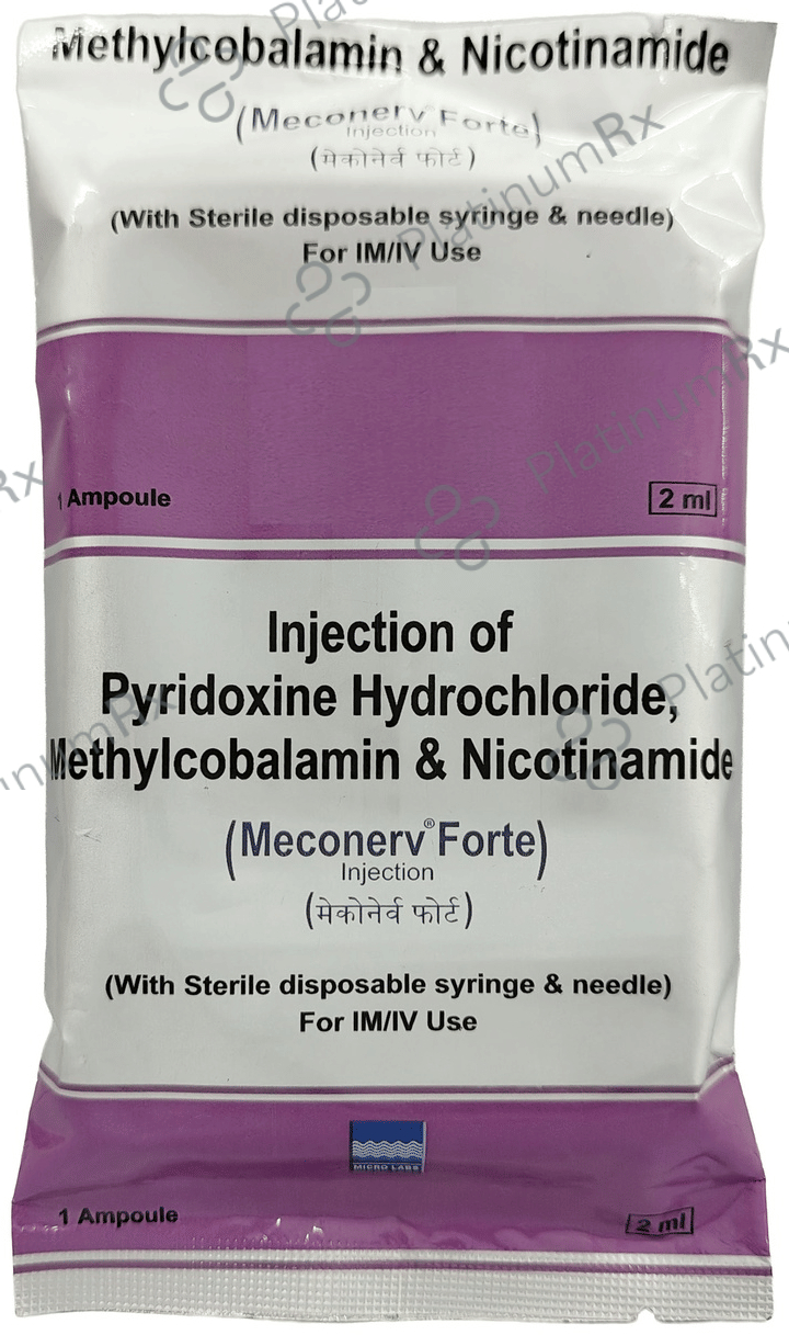 Model Forte Injection Meconerv Forte 500mcg/50/50mg Injection 1s: View Uses, Side Effects ...