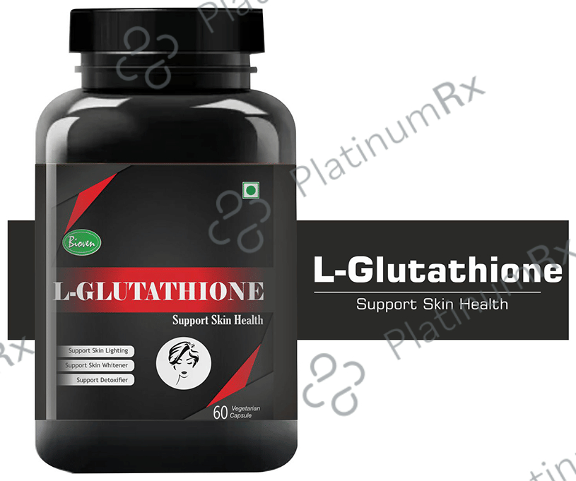 Bioven L-Glutathione 500mg for Skin Health - Capsule: Uses, Side Effects, Price & Substitutes