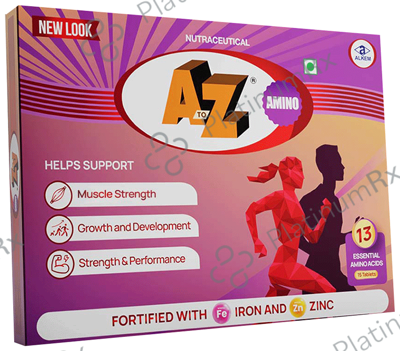 Alzero Mtablet Buy A to Z Amino Tablet 15s Online: Uses, Side Effects and Price ...