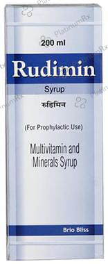 Rudimin Syrup 200ml | Uses, Price & Dosage