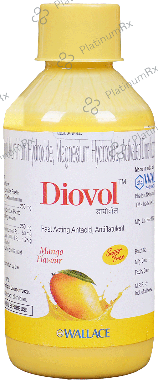Diovol Mango Flavour Oral Solution 170ml: View Uses, Side Effects ...