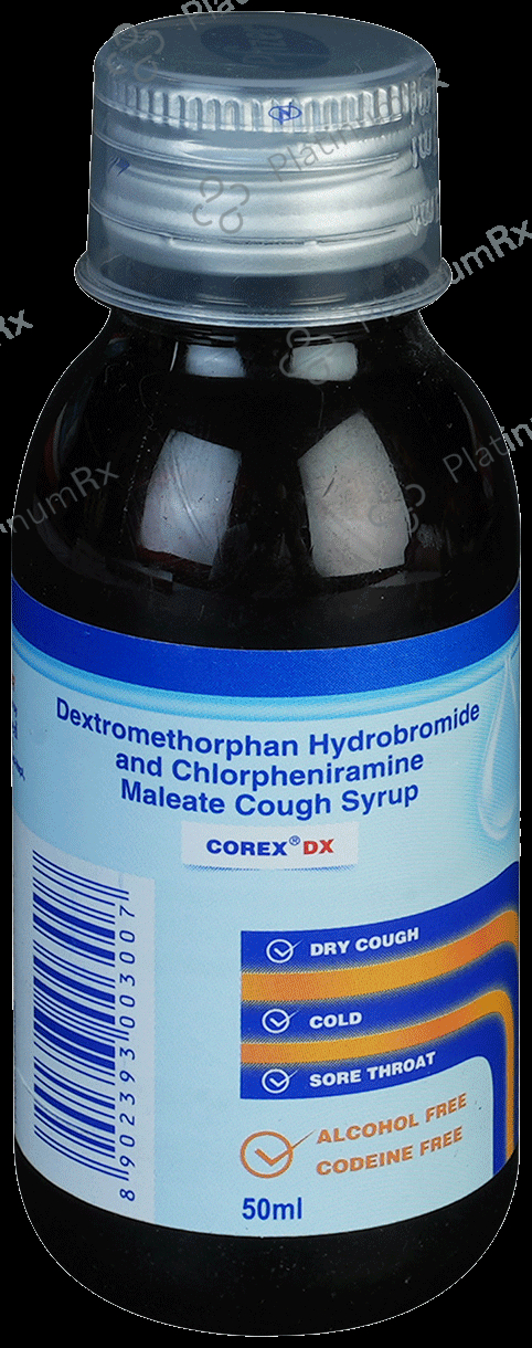 Corex DX 4/10mg Syrup 50ml | Uses, Price & Substitutes