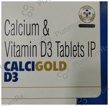 Calcigold D3 Tablet – Uses, Price, Side Effects | PlatinumRx