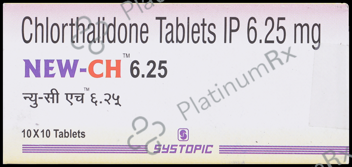 New CH 6.25mg Tablet 10s - Save -36% on Substitute Medicine