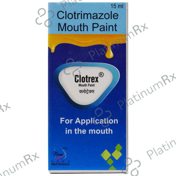 Clotrex Mouth Paint 15ml | Uses, Price & Substitutes