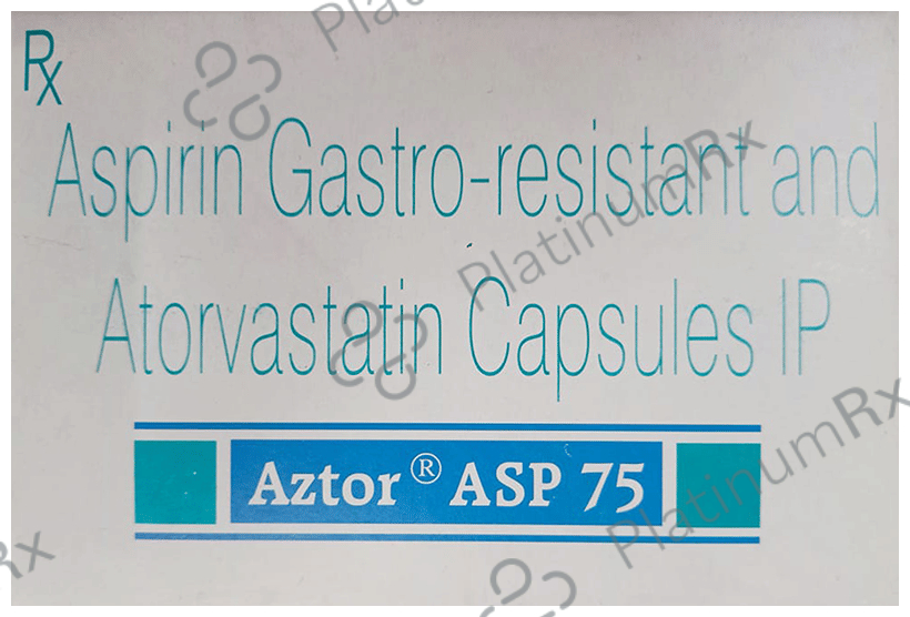 Stator Asp Aztor Asp 75/10mg Capsule 10s: View Uses, Side Effects, Price and ...
