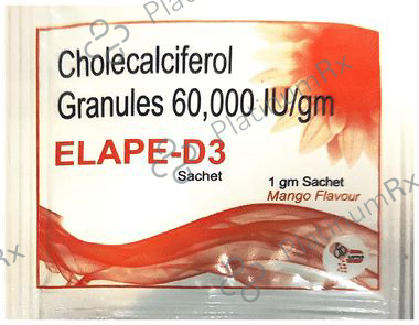 Elape-D3 Sachet Mango – Uses, Price, Side Effects | PlatinumRx
