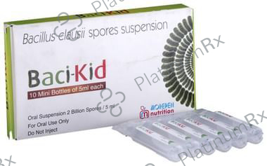 Bacikid Oral Suspension 5ml - Save 81% on Substitute Medicine
