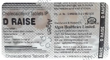 D Raise Tablet – Uses, Price, Side Effects | PlatinumRx