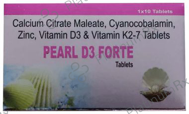 Pearl D3 Forte Tablet 10s: View Uses, Side Effects, Price and ...