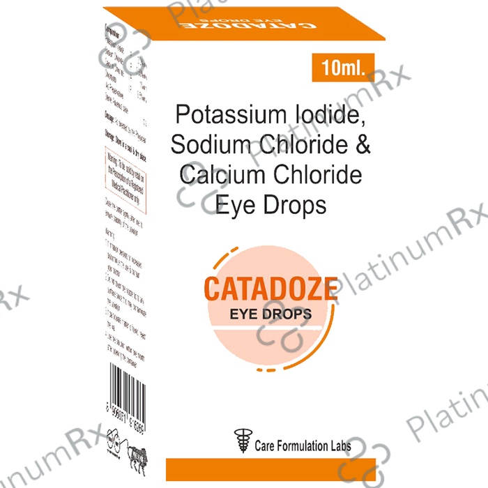 Catadoze Eye Drop Save 29% on Substitute Medicine