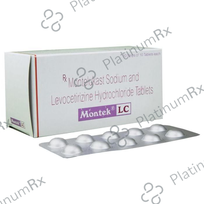 Montek Cop Montek LC 5/10mg Tablet 10s: View Uses, Side Effects, Price and ...