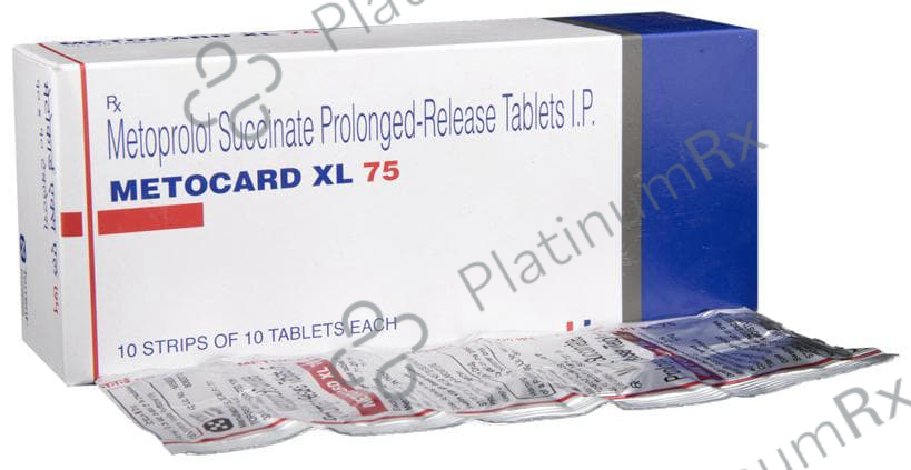 Metocard Buy Metocard XL 75mg Tablet 10s Online: Uses, Side Effects and Price ...