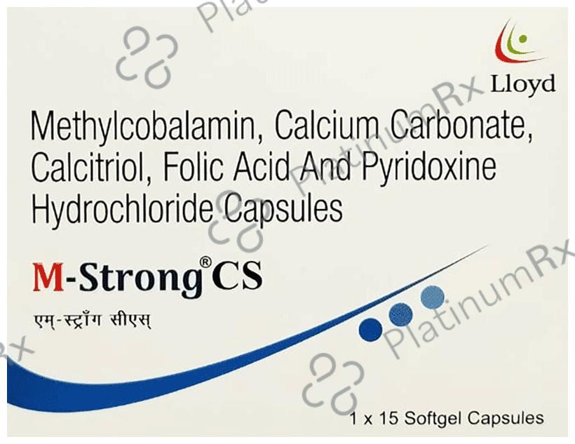 M Strong CS Capsule 15s: View Uses, Side Effects, Price and Substitute ...