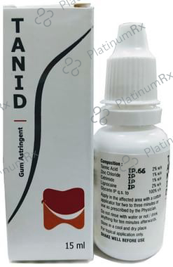 Tanid Gum Astringent – Uses, Price, Side Effects | PlatinumRx