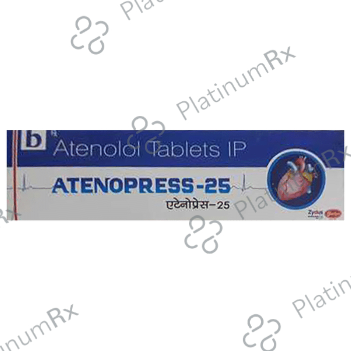 Atenopress 25mg Tablet 14s: View Uses, Side Effects, Price and ...