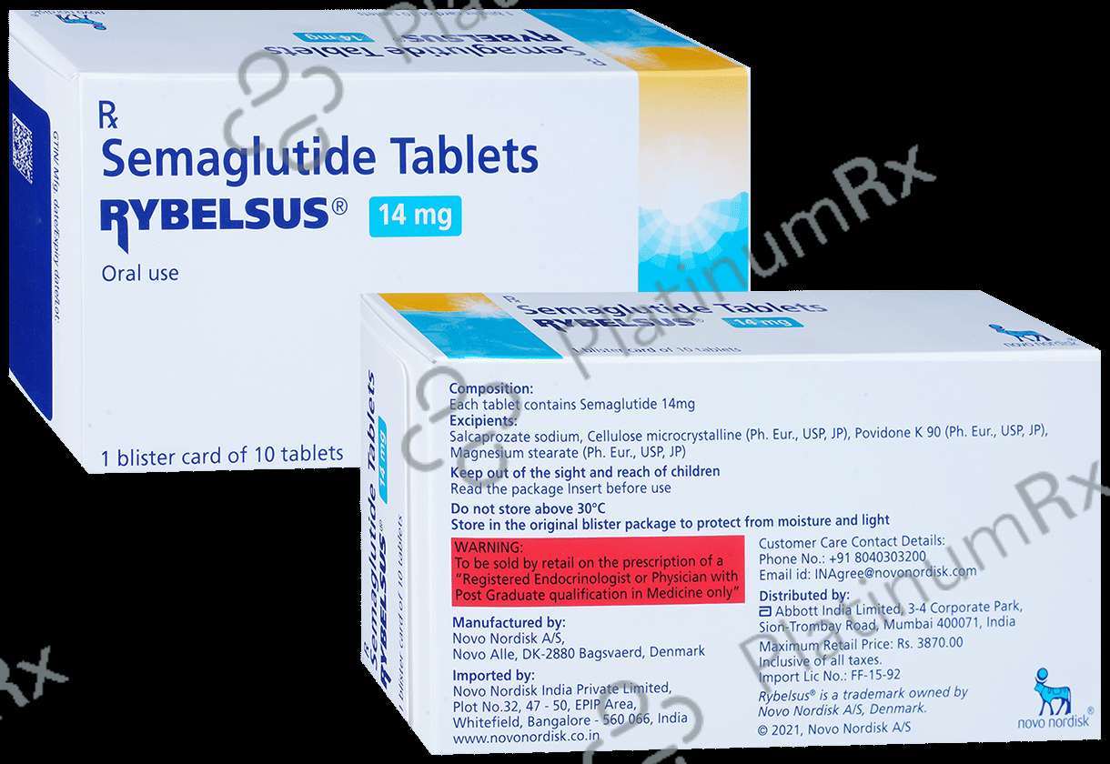 semaglutide 14 mg tablet cost Rybelsus 14mg Tablet 10s: View Uses, Side Effects, Price and Substitute