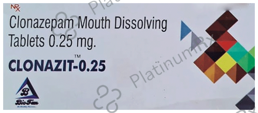 Clonazit 0.25 Tablet MD – Uses, Price, Side Effects | PlatinumRx