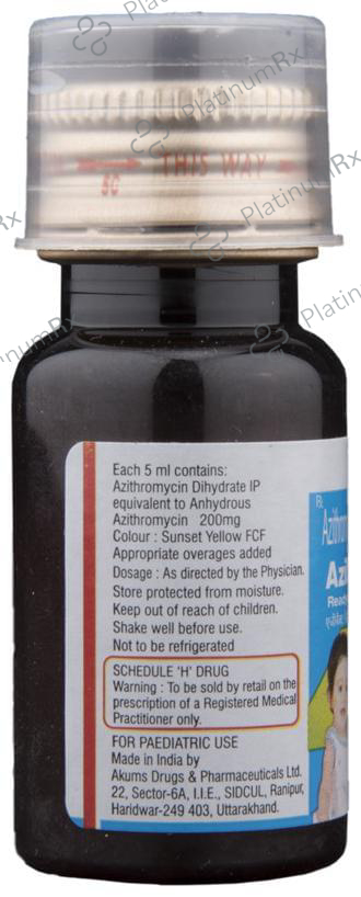 Azibact 200mg Readymix Oral Suspension 15ml | Uses, Price & Substitutes