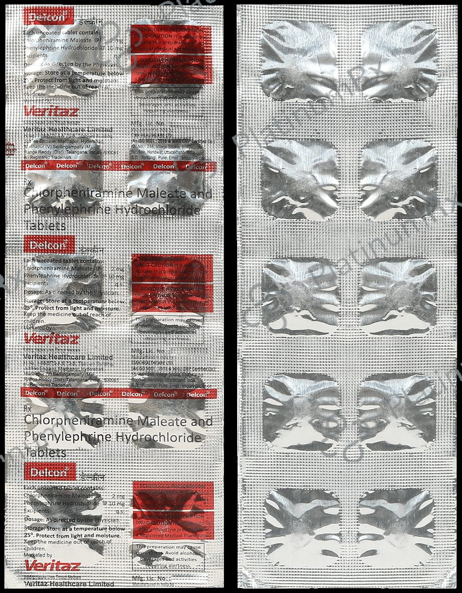 Buy Delcon 12mg Tablet 10s Online: Uses, Side Effects and Price ...