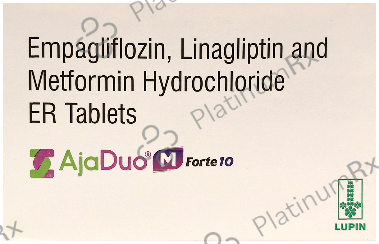 Ajaduo M Forte 10mg Tablet ER 10s: View Uses, Side Effects, Price and ...
