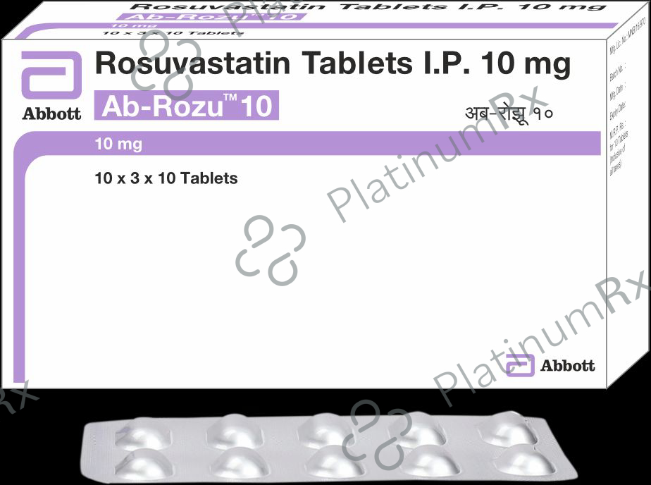 Ab Rozu 10mg Tablet 10s: View Uses, Side Effects, Price and Substitute ...