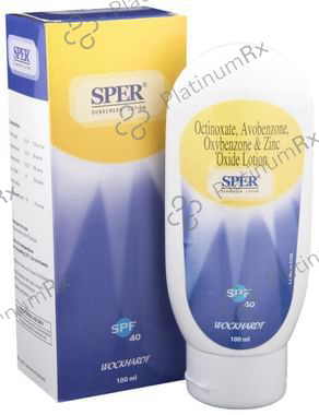 Sper Sunscreen SPF 40 Lotion 100ml | Uses, Price & Substitutes