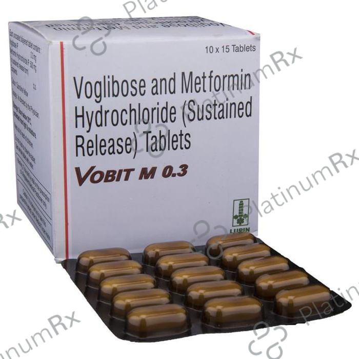 Vobit R 03 Vobit M 500/0.3mg Tablet SR 15s: View Uses, Side Effects, Price and ...