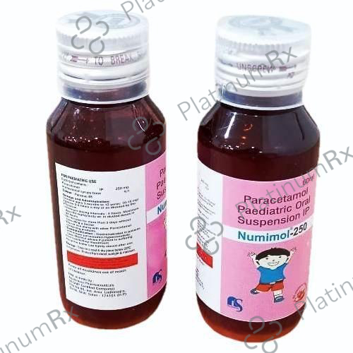 Numol 250mg Suspension 60ml: View Uses, Side Effects, Price and ...