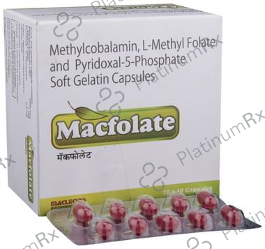 Macfolate Soft Gelatin Capsule 10s | Uses, Price & Substitutes