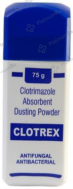Clotrex Dusting Powder 75gm for Antifungal Infections - Save -28% on ...