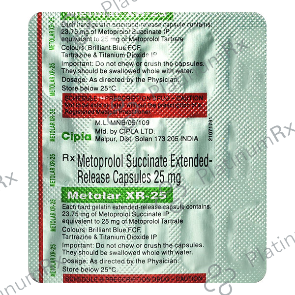 Metolar R Tablet Metolar XR | Uses, Price & Dosage