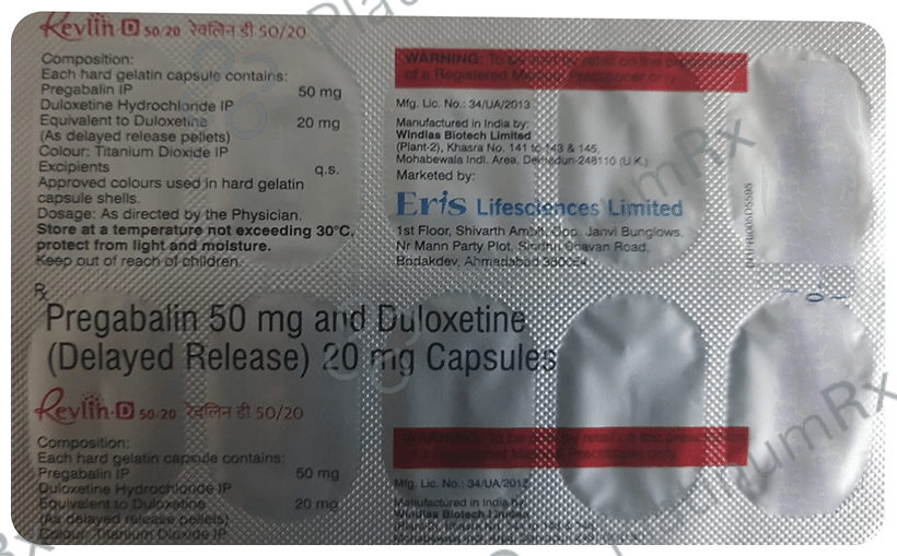 Revlin Revlin.D 50/20 Capsule DR: View Uses, Side Effects, Price and ...
