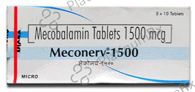 Meconerv 1500mcg Tablet 10s: View Uses, Side Effects, Price and ...