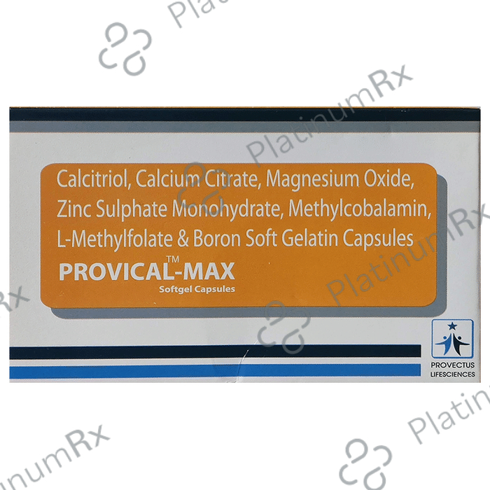 Provical Max – Uses, Price, Side Effects | PlatinumCare